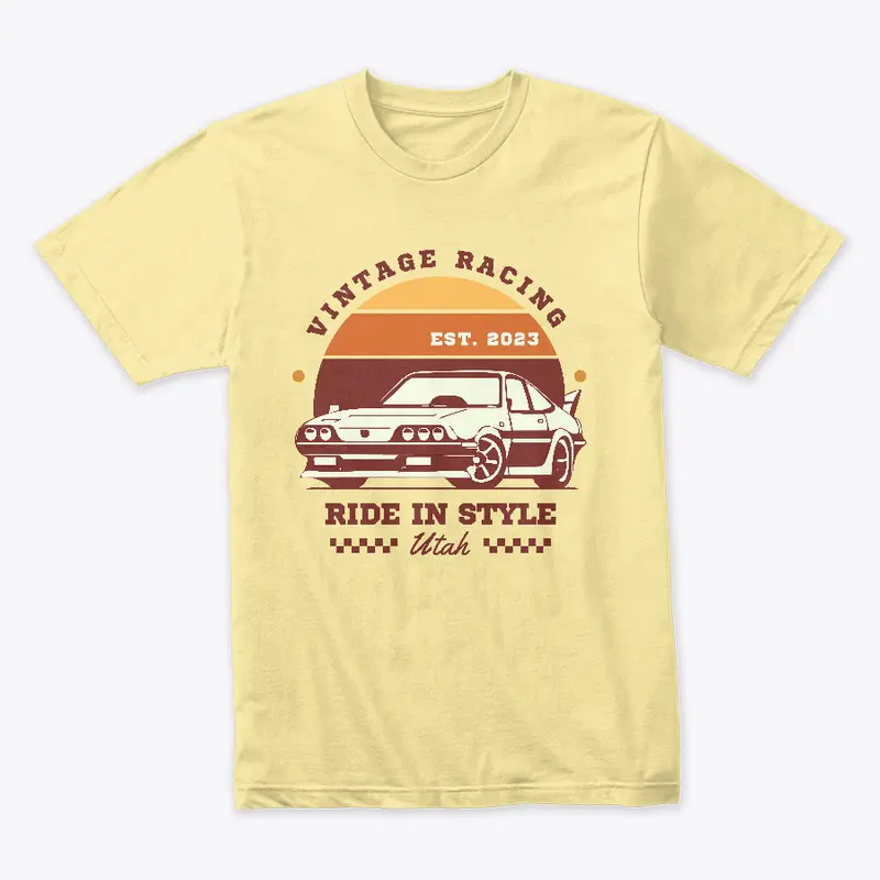 Vintage Random Car Shirt Design